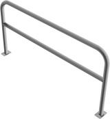 Hoops of Steel Tube Ø 60 mm, with Crossbar