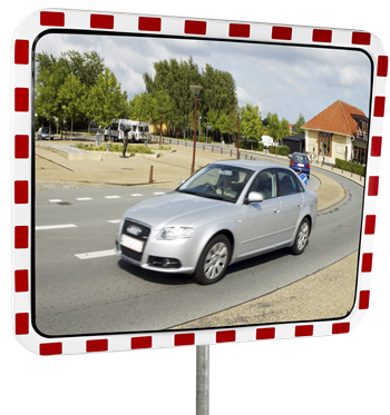 TM traffic mirrors-Polycarbonate-40 x 60 cm