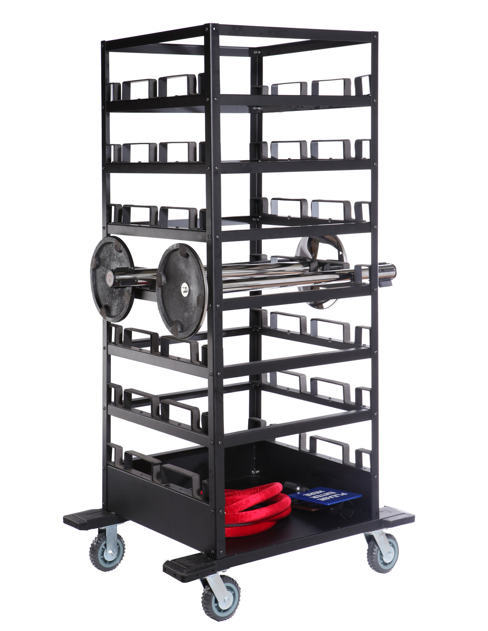 18 Post Horizontal Storage Cart
