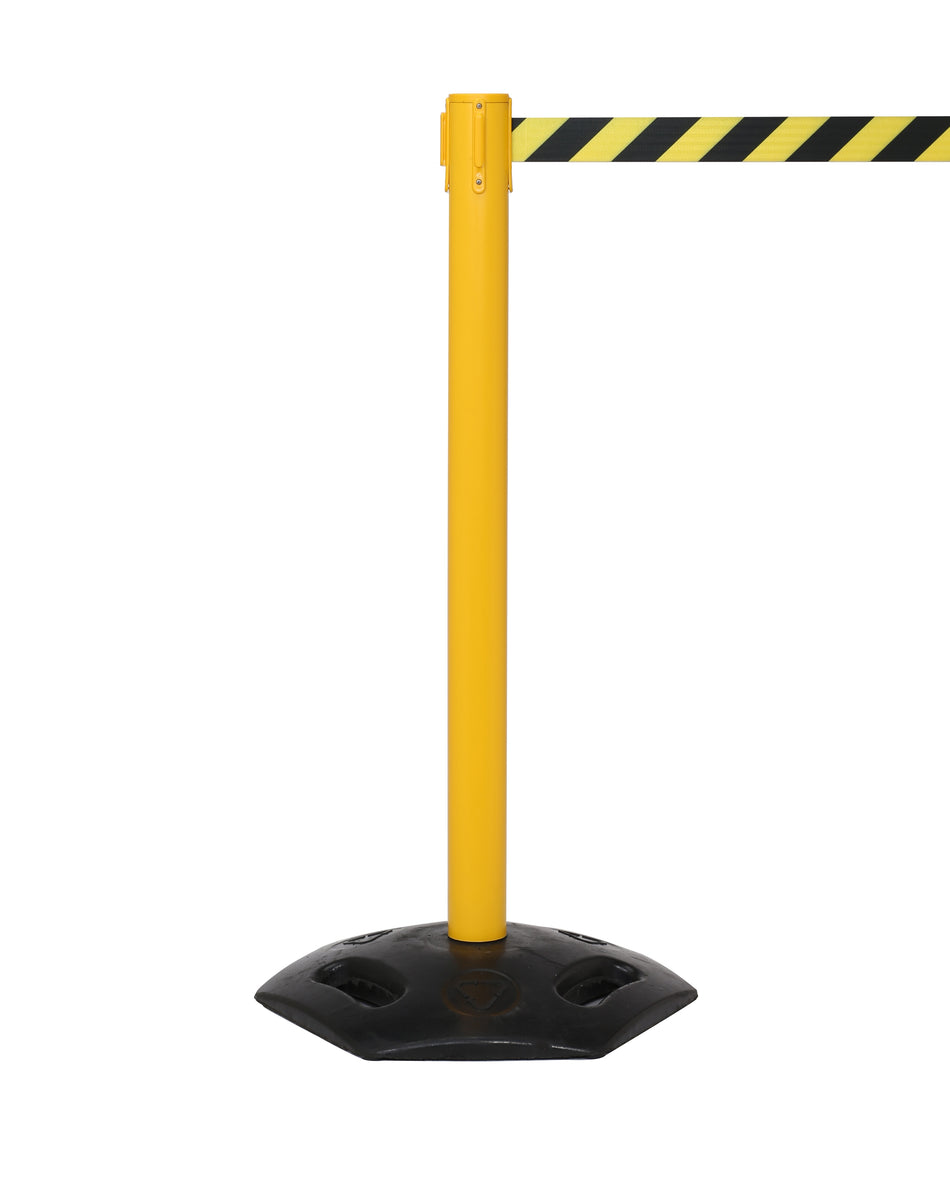 FlexiBarrier Belt Stanchion -Outdoor 250- (3.4m belt)