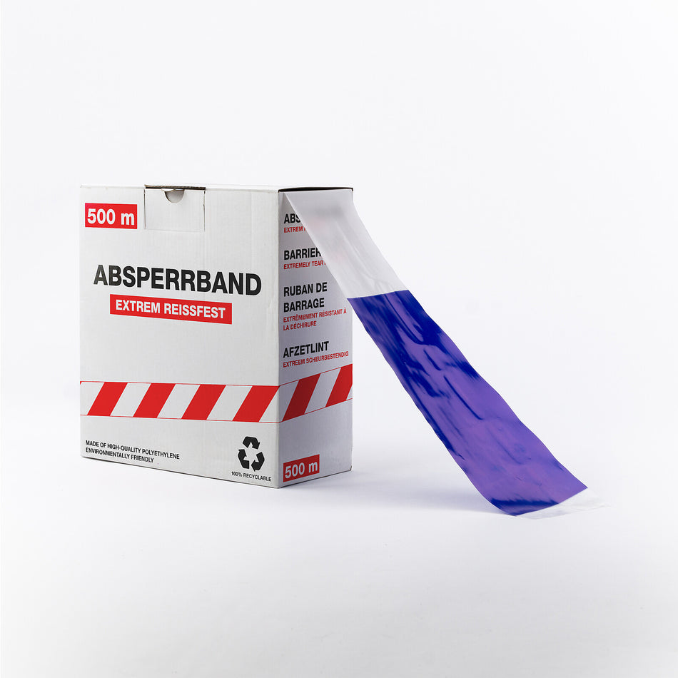 Barrier Tape – Extremely Tear-Resistant – 500m x 80mm (Double-Sided Print)